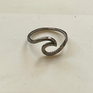 Silver Wave Ring